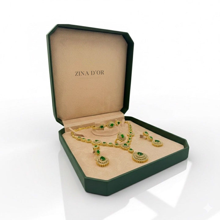Ensemble vert Royal Emerald