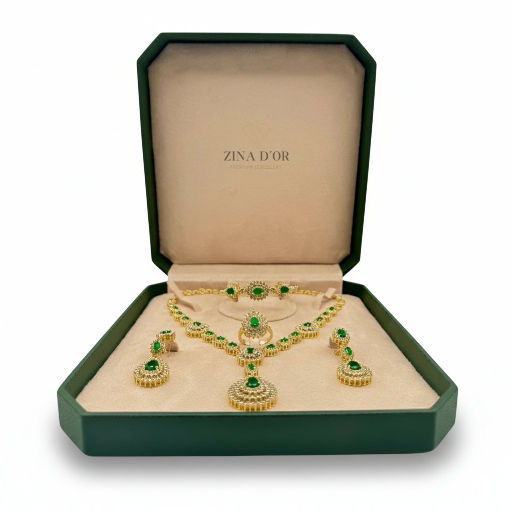 Ensemble vert Royal Emerald
