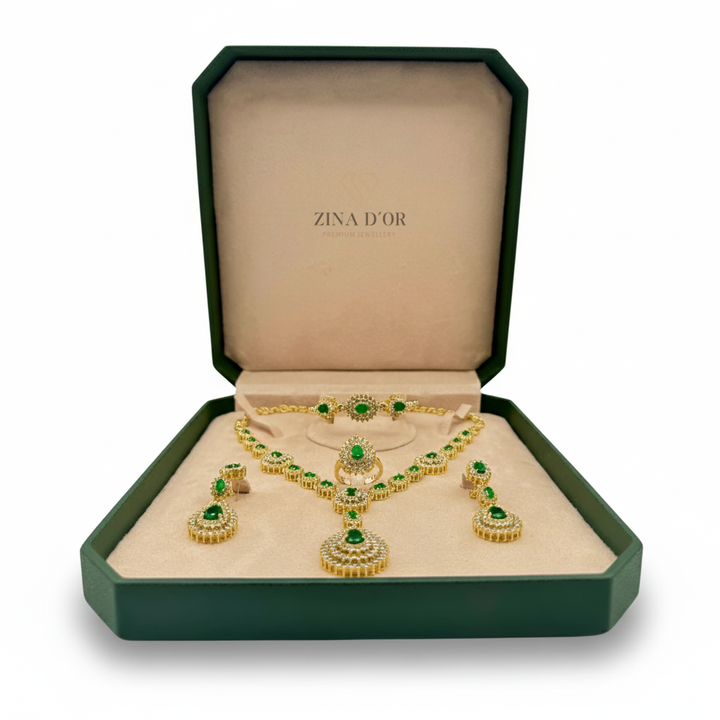 Ensemble vert Royal Emerald