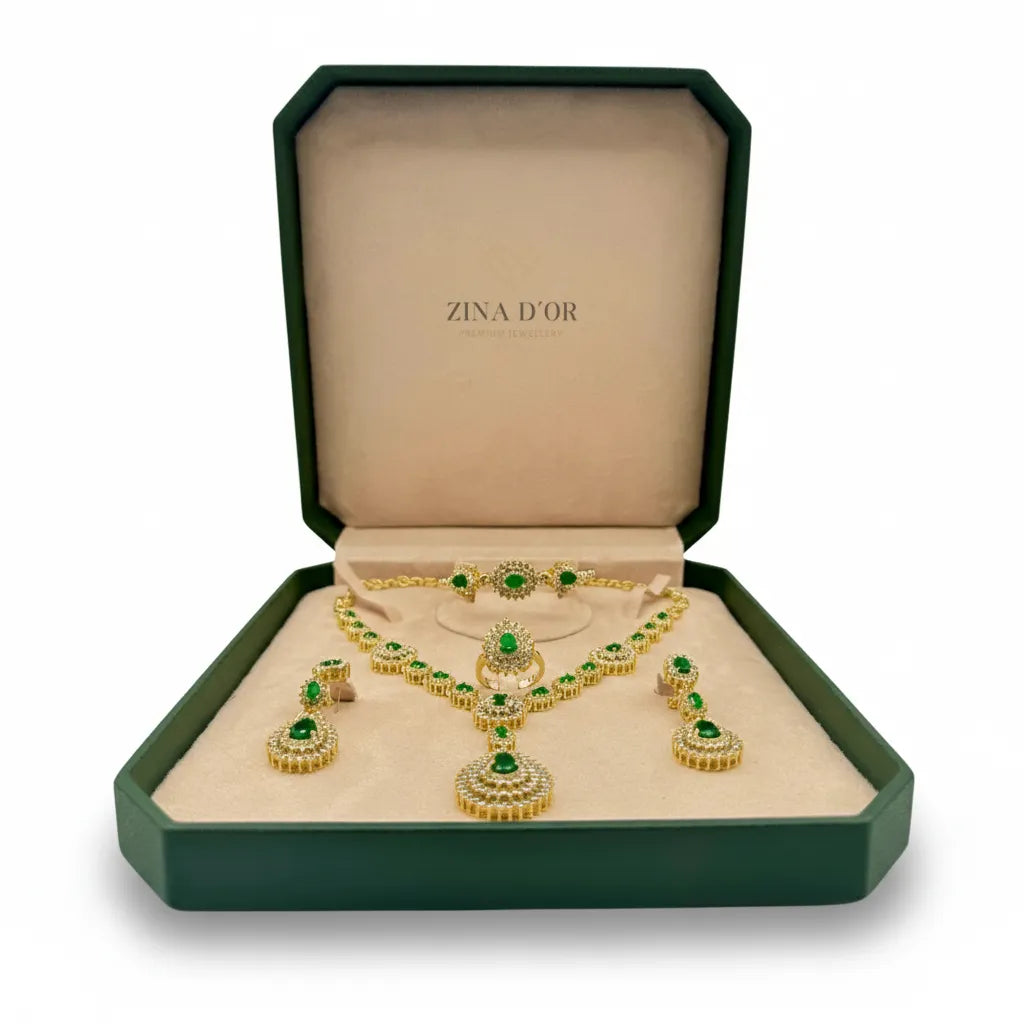 Ensemble vert Royal Emerald