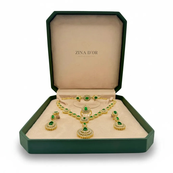 Ensemble vert Royal Emerald