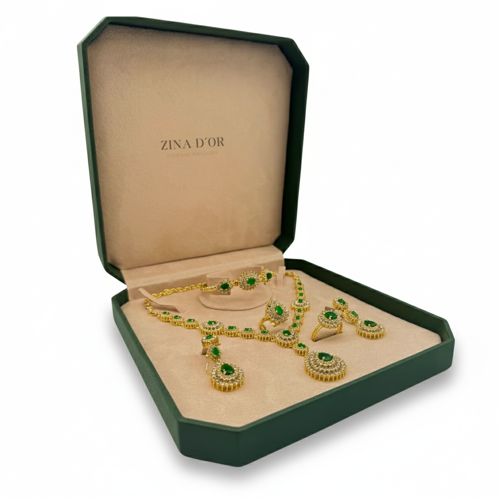 Ensemble vert Royal Emerald