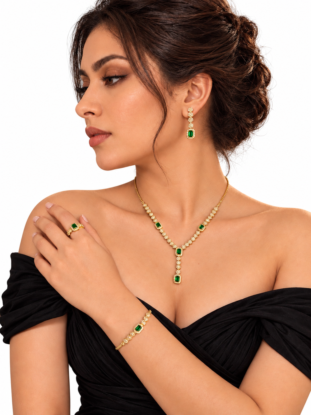 Ensemble Vert Royal Emraude