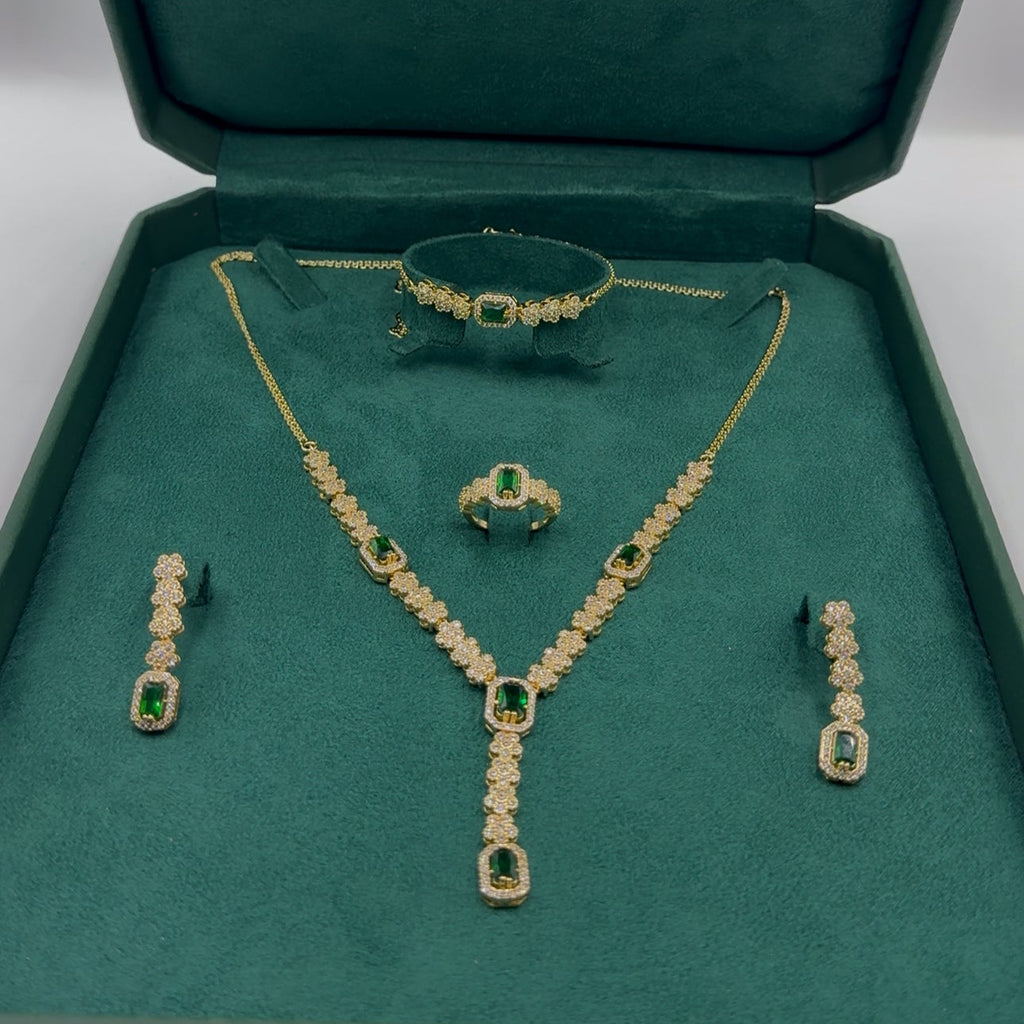 Ensemble Vert Royal Emraude